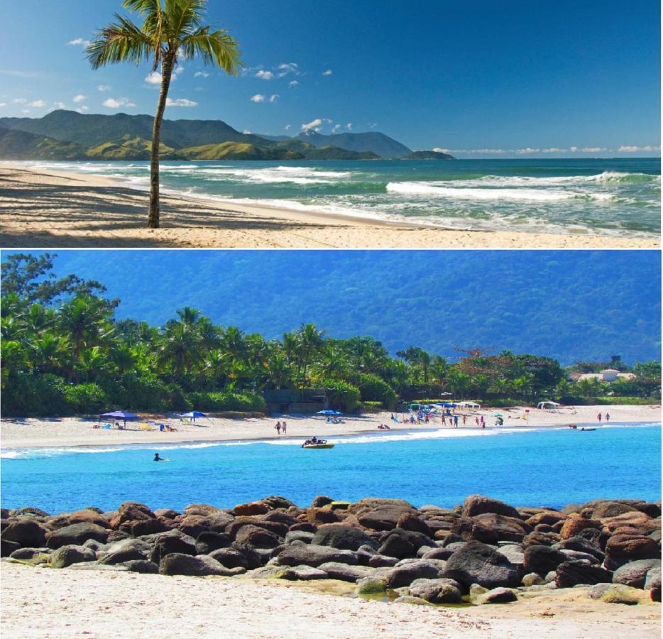 Sun Flat Maresias !! 2 Quartos Piscina Churrasqueira Wifi Estacionamento 230M Da Praia Sao Sebastiao  Extérieur photo
